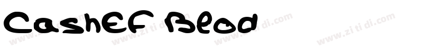CashEF Blod字体转换